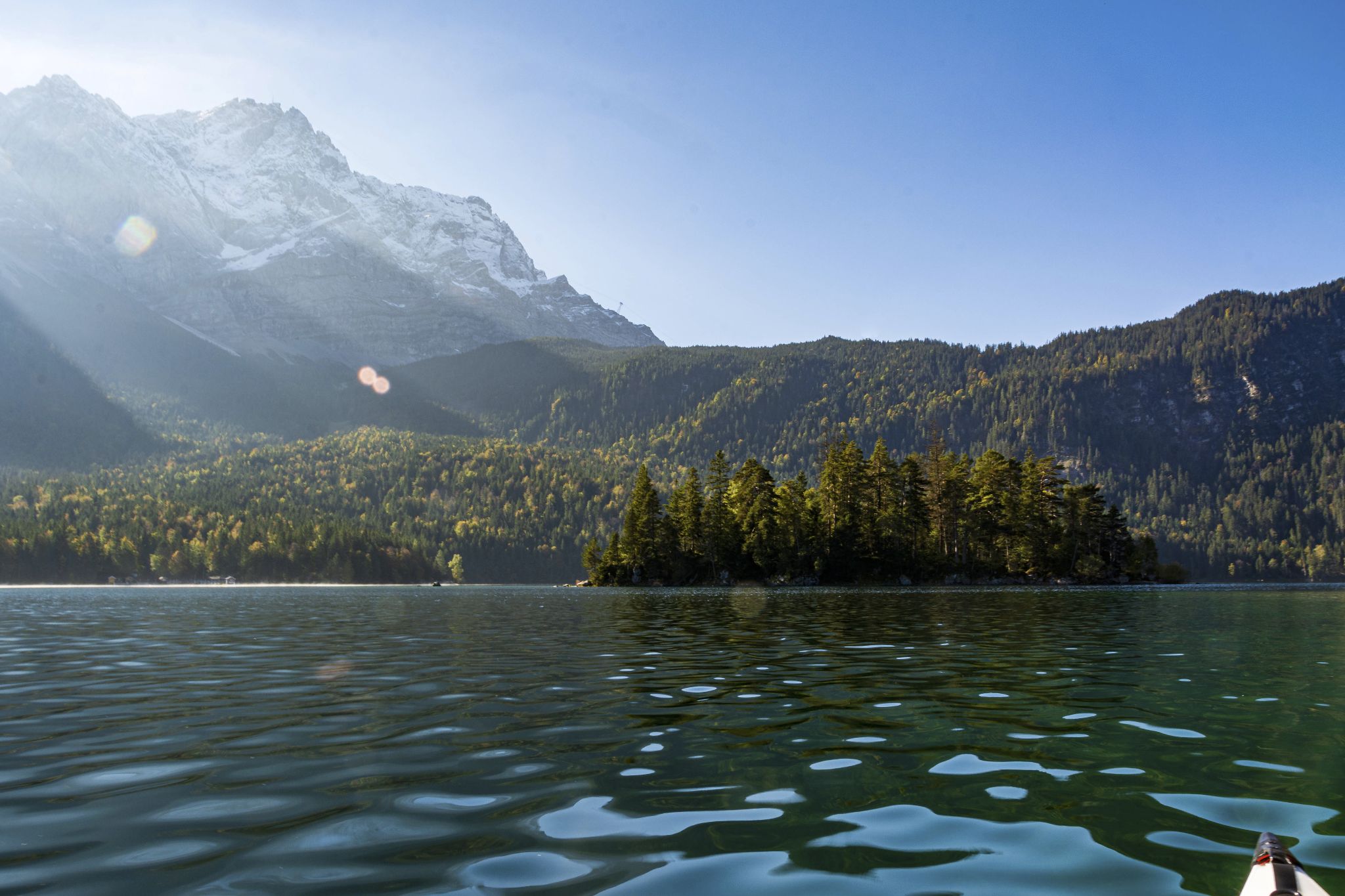 Kajaktour Eibsee 09.10.2021